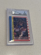 1987-1988 Fleer Stickers Chuck Person #10 FRESH SLAB BGS 7 NM-MT (RC)