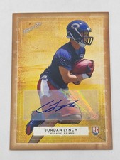 2014 Topps Turkey Red JORDAN LYNCH Rookie Autograph Card #53 Chicago Bears RC. rookie card picture