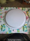Vintage 13" Hen On A Nest Metal Serving Tray EUC — photo 3