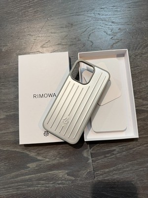 Rimowa  iPhone 16pro Aluminium Case silver  top quality
