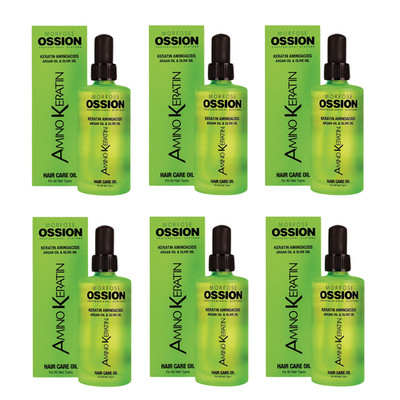 6X Morfose OSSION Amino Keratin  Hair Care Oil 100 ml Argan Haaröl Haarpflege