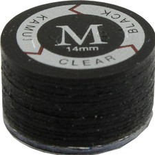 All NEW Kamui CLEAR Black MEDIUM Pool Cue Tips IN STOCK READY TO SHIP 