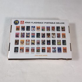 Atari Flashback Portable Deluxe Handheld Console 70 Games Electronic Tested Box