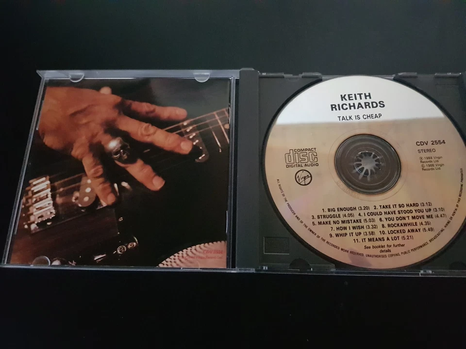 Keith Richards - Talk Is Cheap (CD,NM-) - Bild 3 von 3