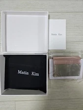 【MATIN KIM】 ACCORDION WALLET IN INDIAN PINK