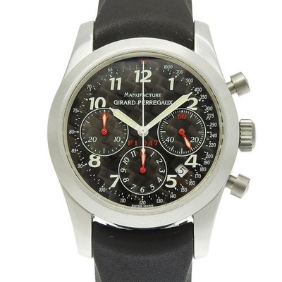Used GIRARD PERREGAUX ferrari 4955 AL AT arabic index chronograph Men