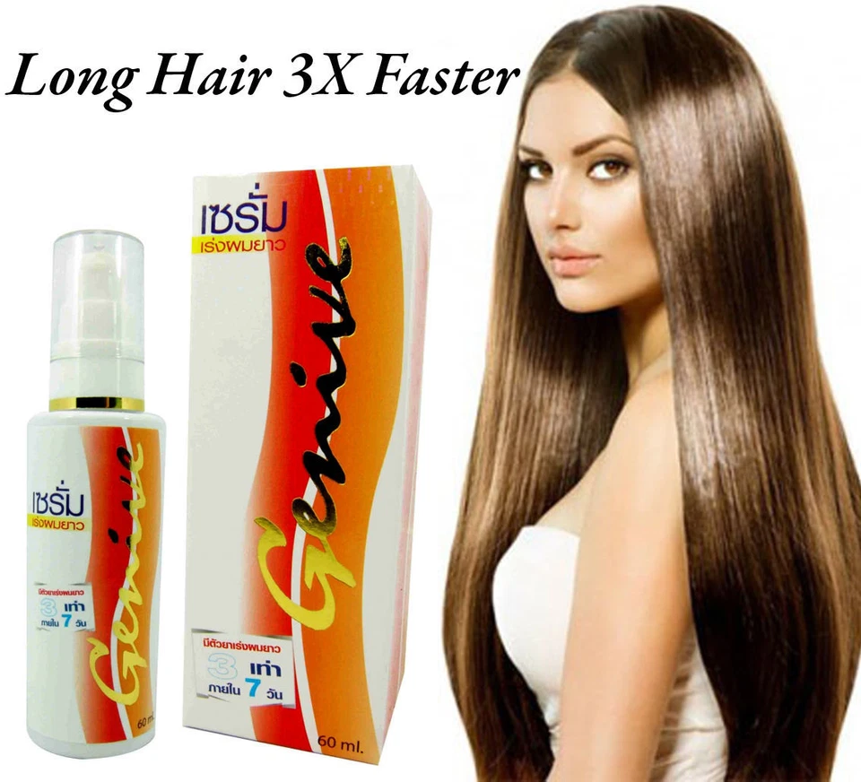 Genive Suero Cabello Largo Rápido Estimulador Estimulador Crecimiento Cabello Suero 60 ml Foto 2 de 3