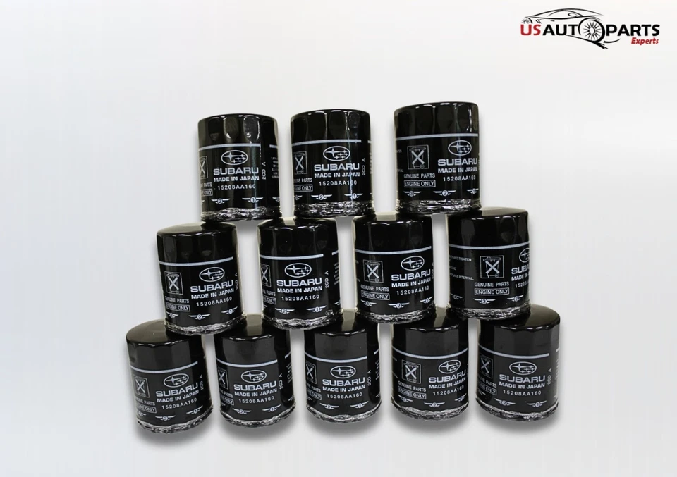 Juego de 12 filtros de aceite de motor originales Subaru para Forester Impreza Legacy 2011-2025 Foto 2 de 4