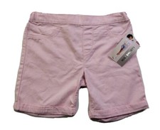 NEW - Girl's 10 Reg Levi's Pink Girlfriend Midi Shorts Cotton Twill Adjustable