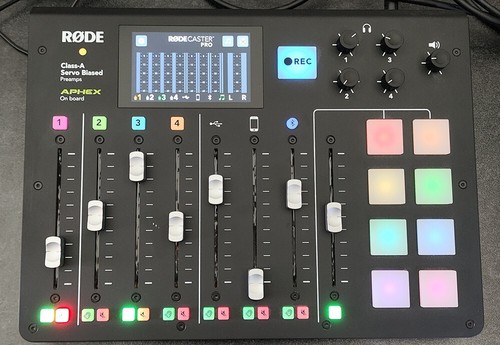 Rode Rodecaster Pro | Sehr guter Zustand | Podcast Mischpult und Recorder | XLR - Bild 2 von 19