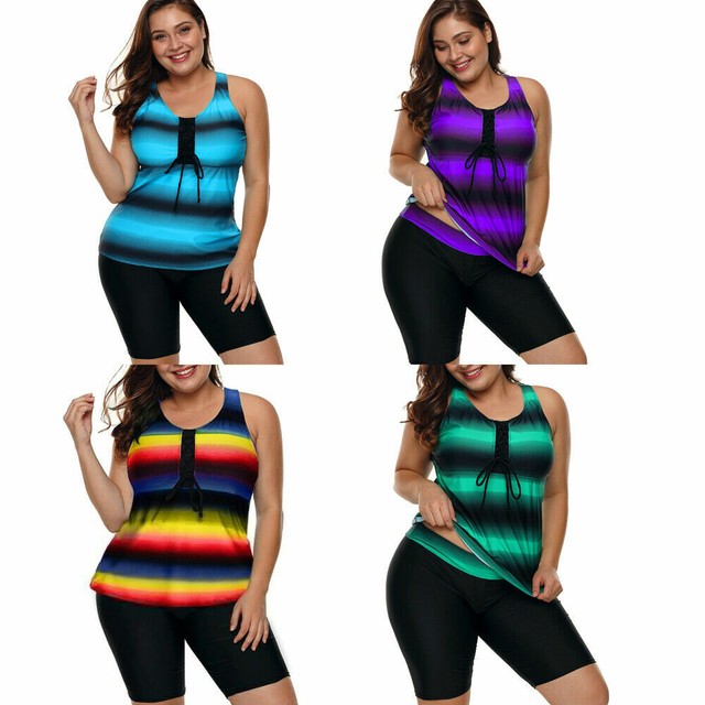 plus size capri swimsuits