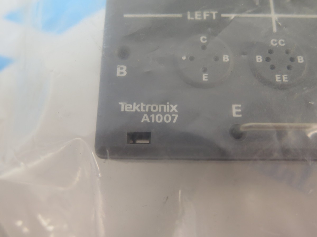 Tektronix A1007 5 Pin Transistor / FET Adapter, for 575, 576 Tektronix A1007 5 Pin Transistor / FET Adapter, for 575, 576