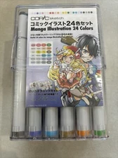Copic sketch Comic/Manga illustration 24 colors