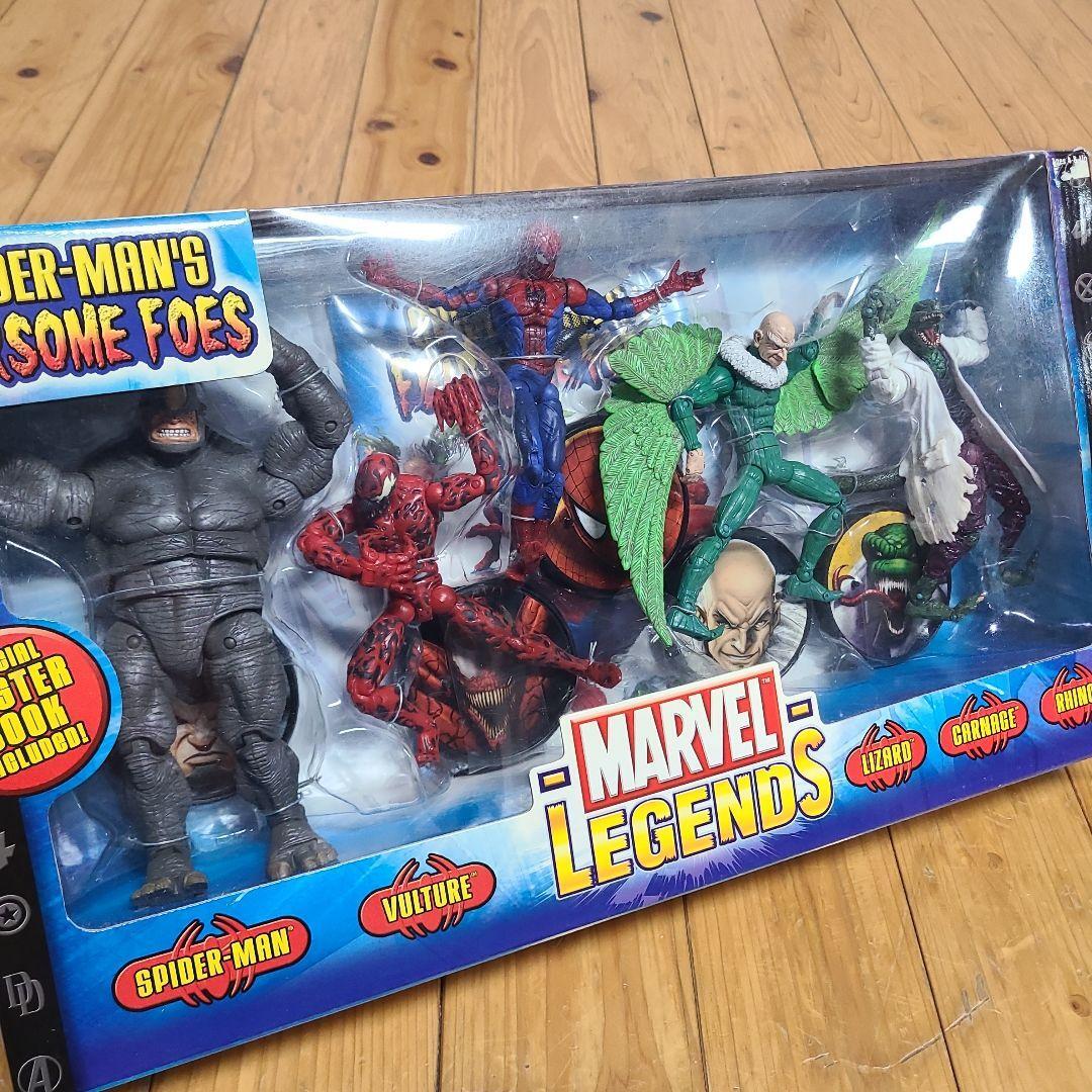 Figure Toy Biz Marvel Legends Spider-man's Fearsome Foes Set Figure Toy Biz Marvel Legends Spider-man's Fearsome Foes Set