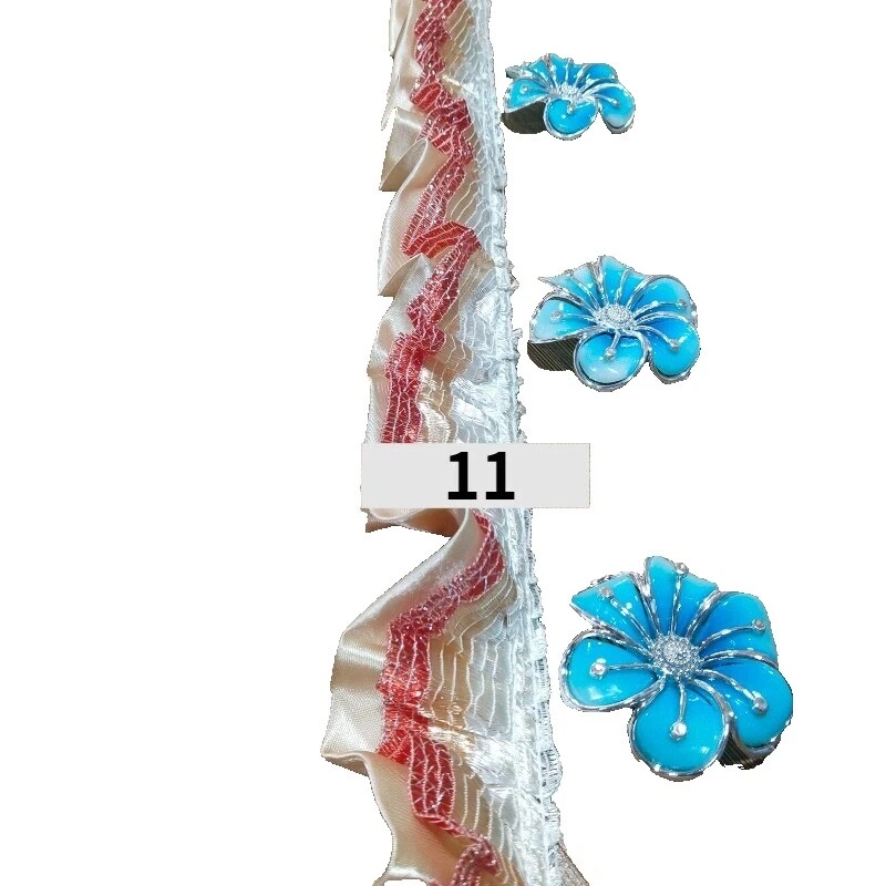 Encaje Multicolor Satén Ribetes para Costura