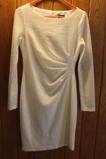 VINCE CAMUTO SZ 4 SEQUIN SHIMMER SHEATH COCKTAIL KNEE LENGTH COCKTAIL DRESS