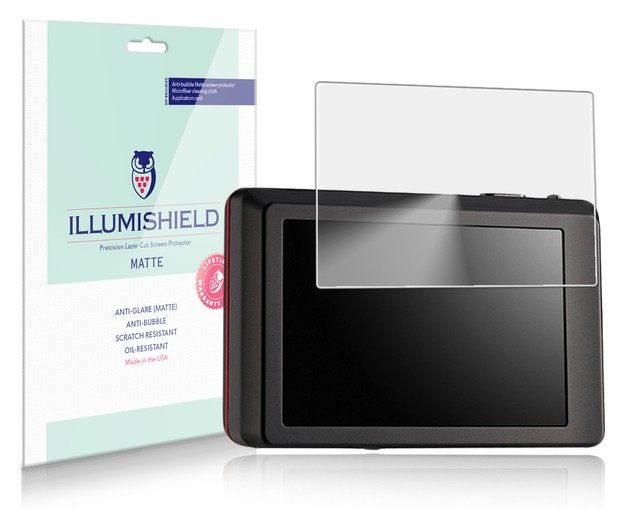 iLLumiShield Matte Screen Protector w Anti-Glare/Print 3x for Universal 3