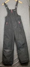 Champion Venture Dry Insulated Black Bib Ski Snow Pants Boys Size L
