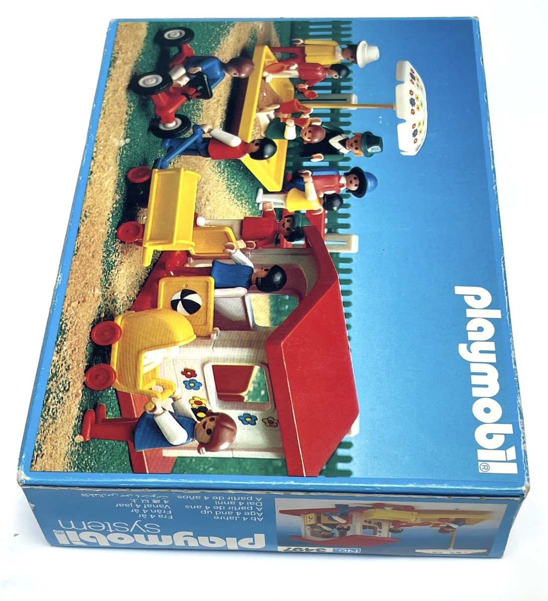 Playmobil 3497 Aire De Jeux Enfants - Boîte Vintage NEUVE Jamais Ouverte 1985
