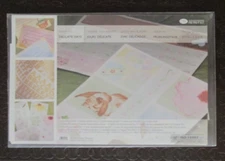 Creative Memories DELICATE DAYS Album Kit-Spring,Easter-mini letters,ABC/I23,sti