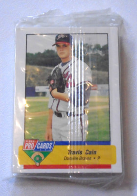 Sealed 1994 Danville Braves Minor League Baseball Card Team Set Atlanta Braves