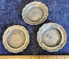 Antique Metal Kitchen Item Plates Dollhouse Miniature For Dollhouse A3