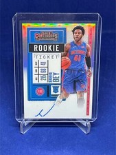 SADDIQ BEY 2020-21 PANINI CONTENDERS ROOKIE TICKET PREMIUM HOLO AUTO RC # 103