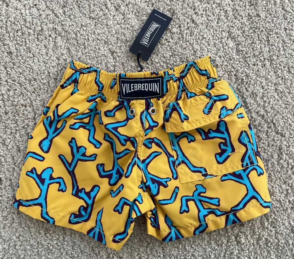 Nuevo con etiquetas Auténtico Bañador VILEBREQUIN - 2 AÑOS - NIÑOS - MULTICOLOR Foto 2 de 4