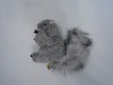 Folkmanis Gray Squirrel Finger Puppet 4.5 " Plush