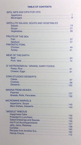 Out of This World Cook Book II 1985 NASA Space Coast Cocoa Beach FL Cookbook - Picture 6 of 11