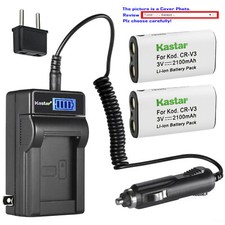 Kastar Battery LCD AC Charger for Samsung Digimax 401 Digimax 420 Digimax 430
