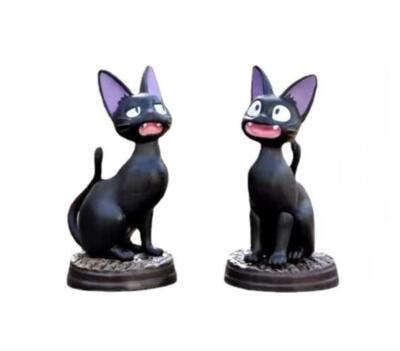 Fairy Garden S/2 2.25'' Sitting Black Cats w/ Removable Stands - Buy 3 Save $5
