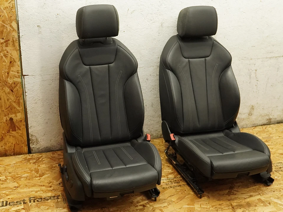 2017 - 2023 Audi A4 B9 Seat Leather Bucket Electric Cushion Front Rear Set Oem - Image 4 of 4