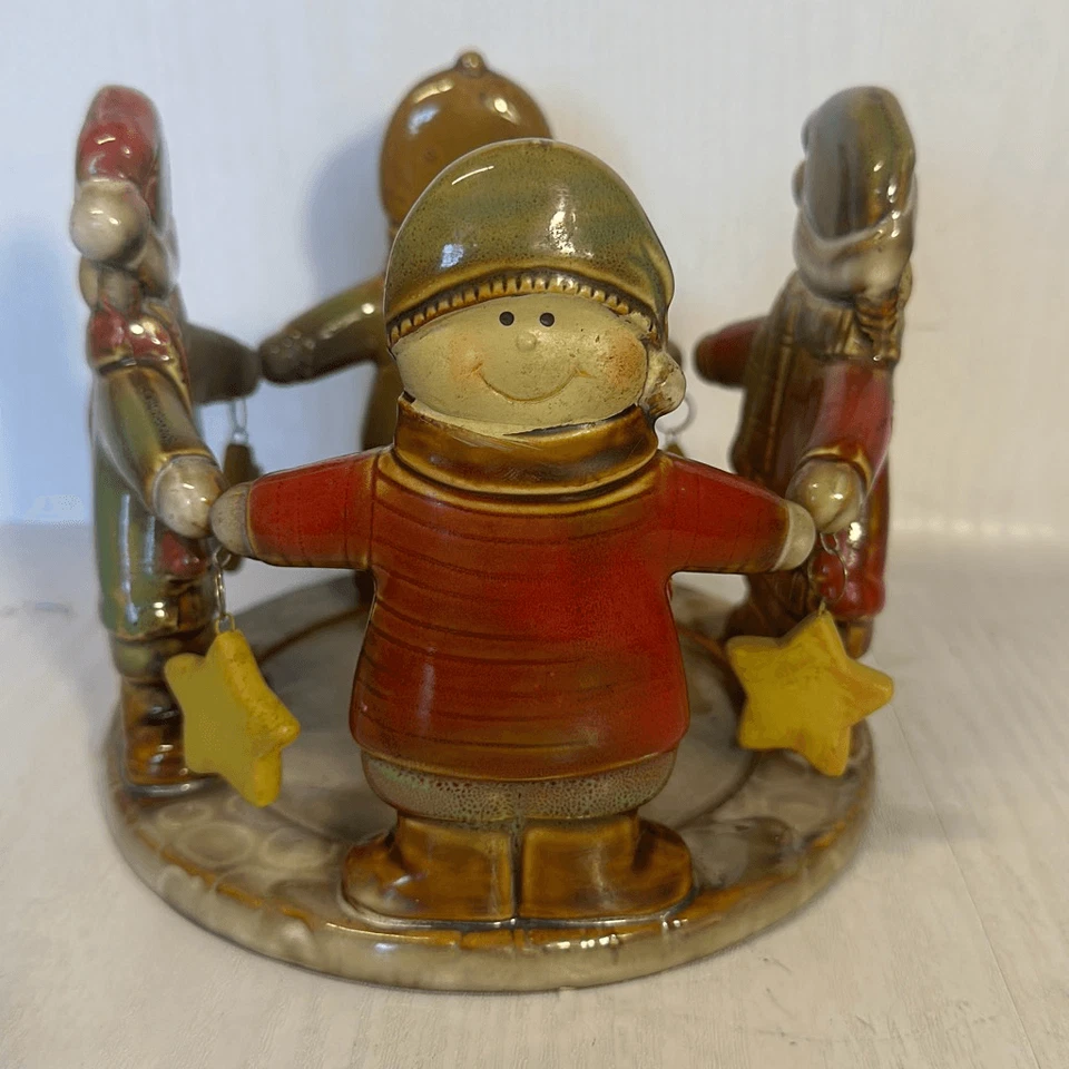 Yankee Candle Muñeco de Nieve Invierno Tarro de Temporada Candelabro por Ronnie Walter Foto 2 de 4