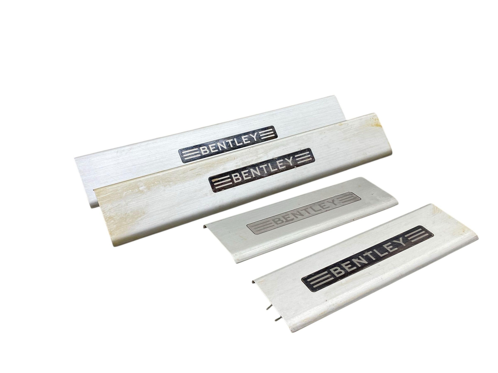 2016 2017 2018 2019 2020 OEM BENTLEY BENTAYGA FRONT REAR SILL SCUFF PLATE SET 4