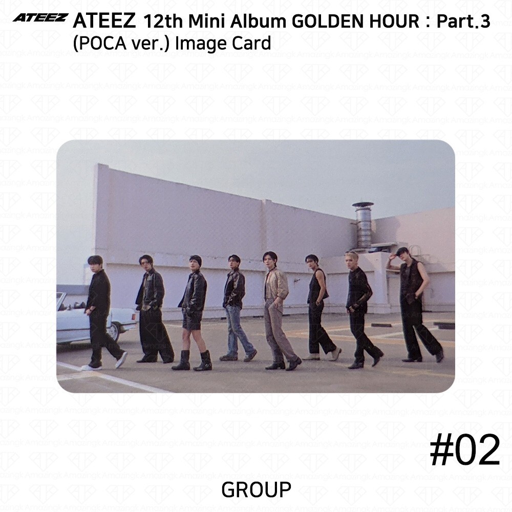 ATEEZ 12th Mini Golden Hour Part.3 POCA ver. Official