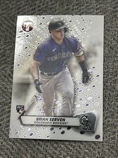 2023 Topps Pristine Brian Serven Rookie RC Colorado Rockies