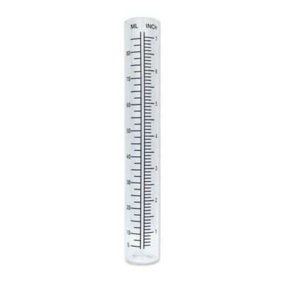Rain Gauge Glass Tube - 8.25 x 1.25