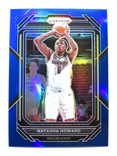 2023 Panini Prizm Basketball WNBA Natasha Howard Blue Prizm Card Wings 92/175