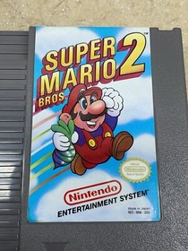 Nintendo NES Game - Super Mario Bros. 2 Game Cartridge Only Tested Very Good