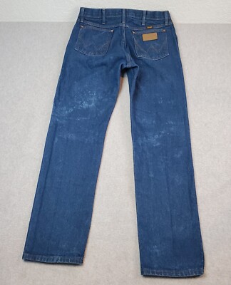 希少 90s 00s vintage Wrangler 13MWZ W29 ② Vintage Men's Wrangler Cowboy Cut Jeans USA 13MWZ Tag Size