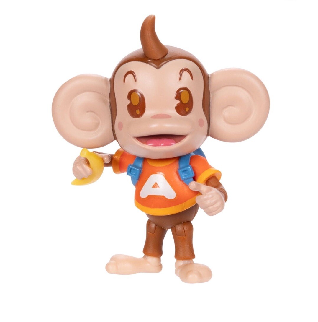 ✳︎✳︎aiai✳︎✳︎ JAKKS Pacific - Super Monkey Ball: AiAi Action Figure BRAND NEW