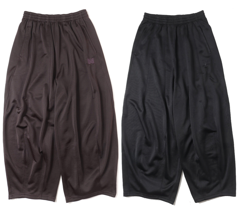 NEEDLES H.D. Sweat Pant - Bright Jersey Dk.PURPLE BLACK NEEDLES H.D. Sweat Pant - Bright Jersey Dk.PURPLE BLACK