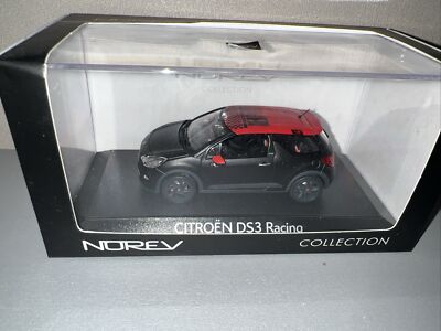 Norev 1:43 Citroen DS3  Racing Schwarz matt / Rot  2012 Neu/OVP***Sebastian Loeb