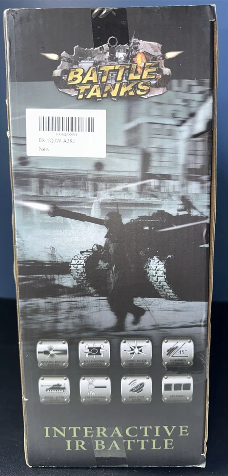 1/28 scale Pair of Interactive Battle Tanks RC Tiger 1 M1A2 IR Emitters - Image 4 of 4