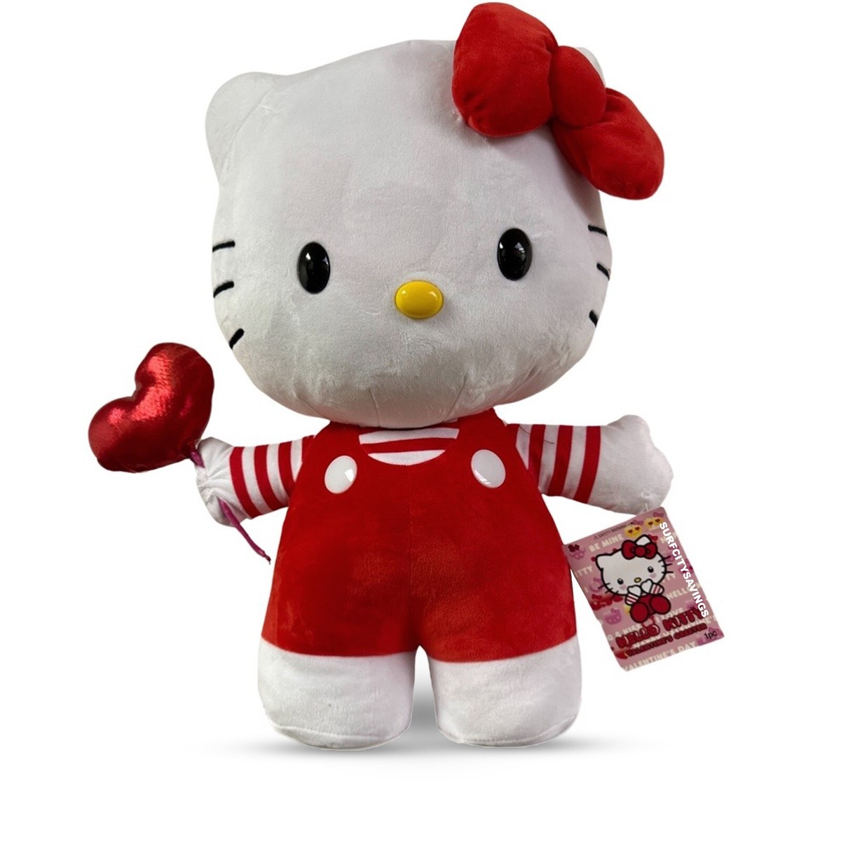 Sanrio Hello Kitty Valentine Greeter New Gemmy Plush 2023 fast