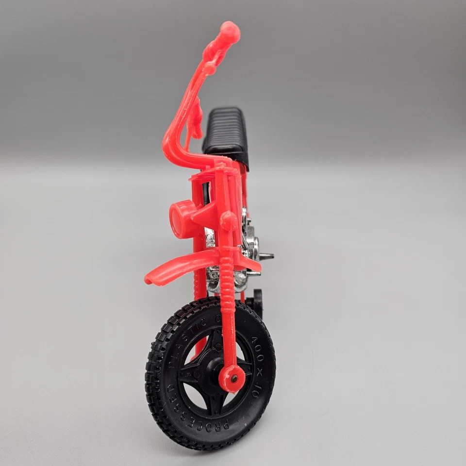 Moto de cross Honda Trail 70 de plástico procesado vintage roja años 70 Foto 3 de 4