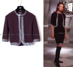 chanel wool cardigan