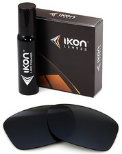 Polarized IKON Replacement Lenses For Oakley Jupiter Squared LX Sunglasses Black