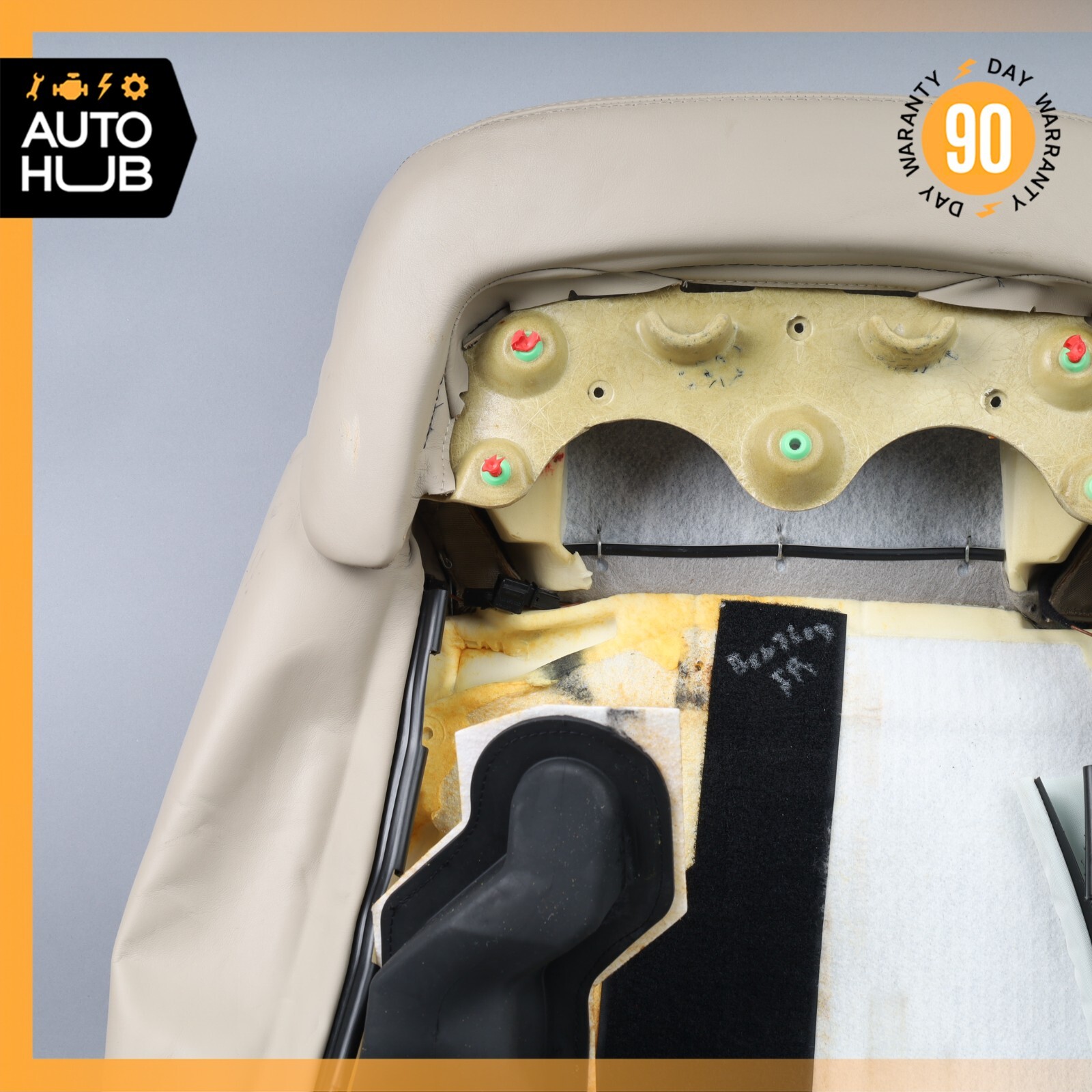 Bentley Continental Flying Spur Front Right Side Seat Upper Back Cushion OEM 80k